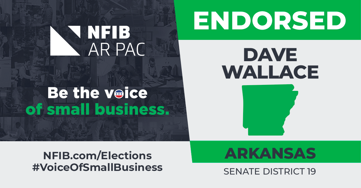 State Sen. Dave Wallace Earns Crucial Small Business Endorsement