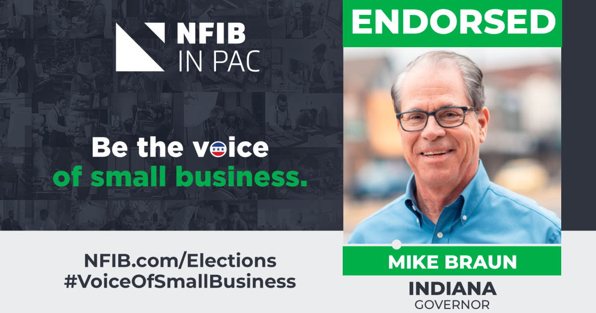 Indiana Small Businesses Endorse Sen. Mike Braun for Governor