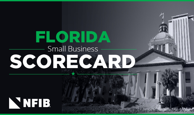 Florida Small Business Scorecard Poster