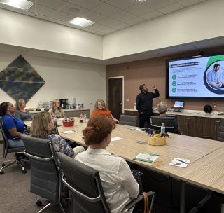 Small Business Owners Participate in Roundtable Discussion in Albuquerque