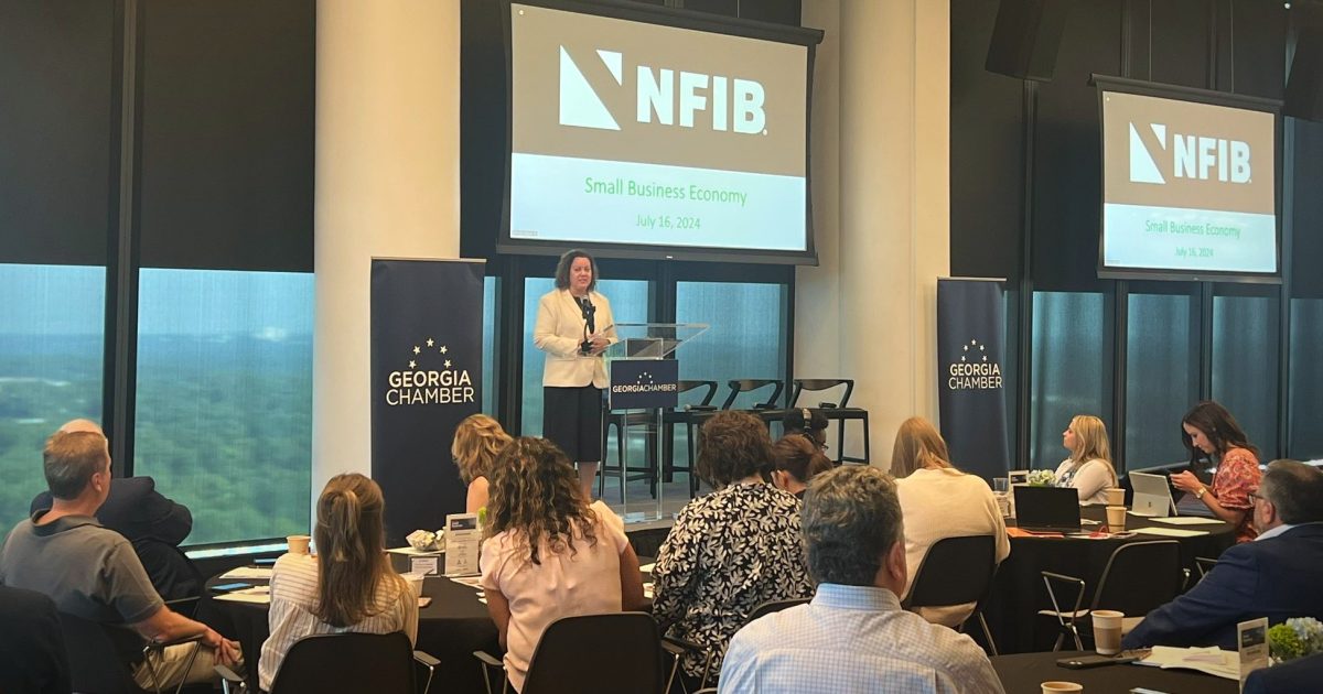 NFIB Director Speaks at GA Small Business Summit