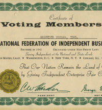 NFIB Becomes National Federation of Independent Business.