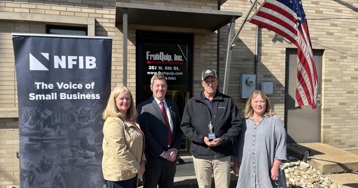 NFIB Names Rep. Adam Holmes a Guardian of Small Business