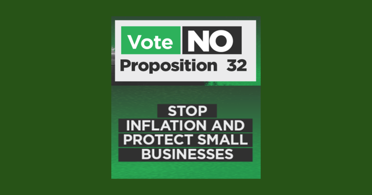 NFIB Radio, Digital Ads Urge Californians to Vote No on Prop. 32