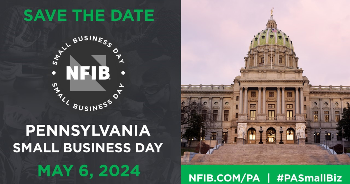 SAVE THE DATE: Pennsylvania Small Business Day Set for May 6th in Harrisburg