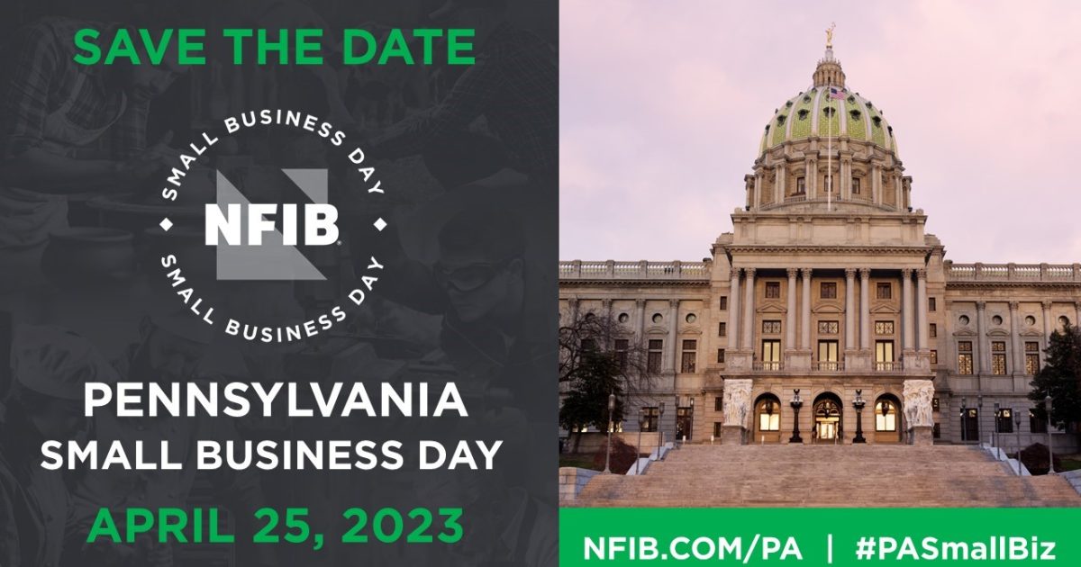 SAVE THE DATE: NFIB'S 2023 Pennsylvania Small Business Day