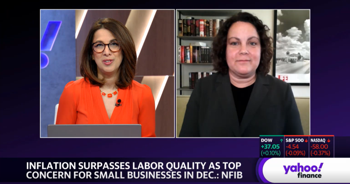 VIDEO: NFIB&rsquo;s Holly Wade Discusses Small Business Optimism on Yahoo! Finance | NFIB