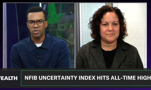 VIDEO: NFIB’s Holly Wade Discusses Main Street’s Increasing Uncertainty on Yahoo! Finance