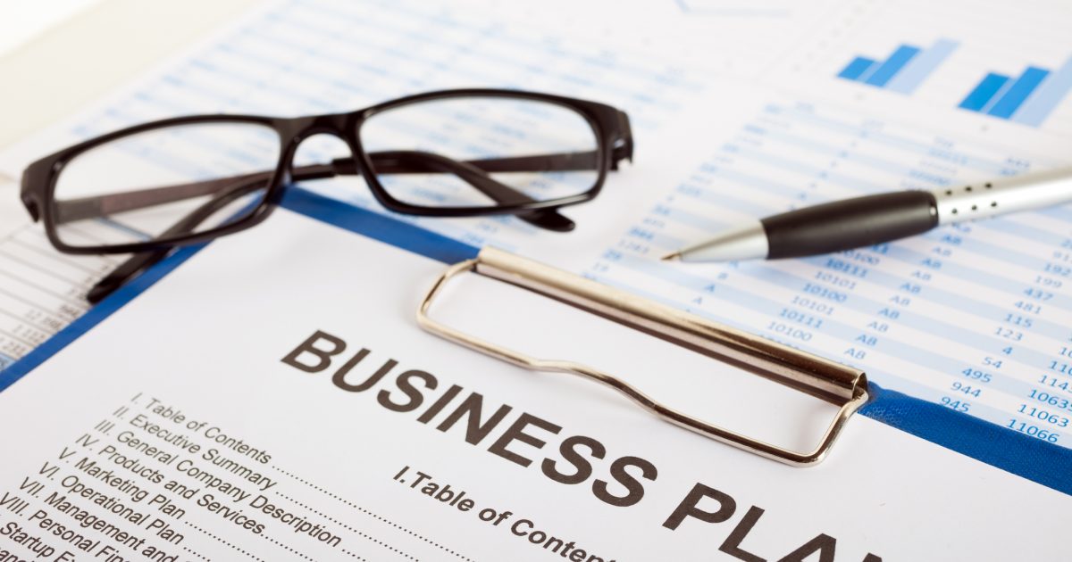 A business plan is not intended for image