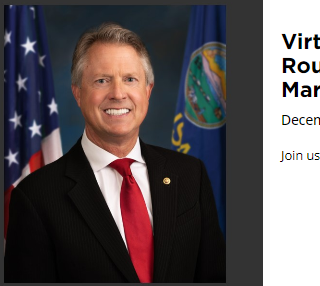 Member Exclusive: Join Us for a Virtual Small Business Roundtable With U.S. Senator Roger Marshall