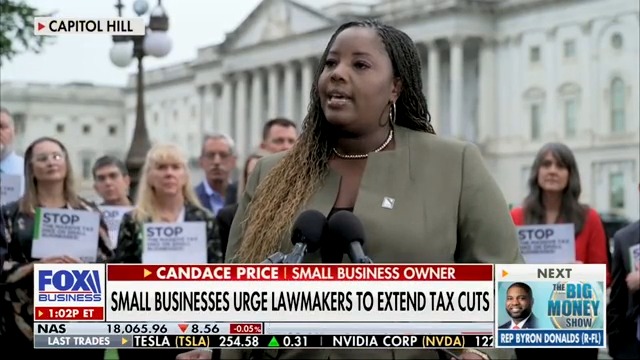 ICYMI Nebraska Small Business Owner Candice Price Speaks in D.C.